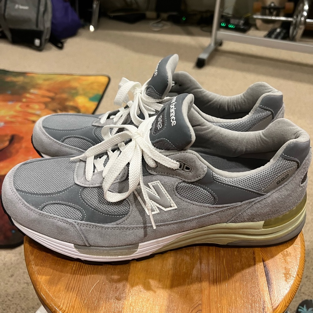 New Balance 992 Grey Made in USA 2006 Original Centennial Men Size 15 OG